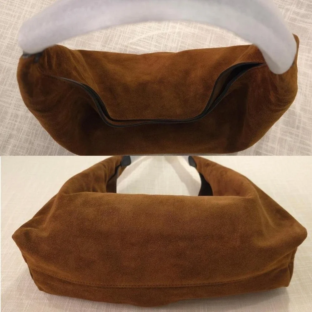 Madewell The Mylie Suede Shoulder Bag / Color:Russet‎ Multi